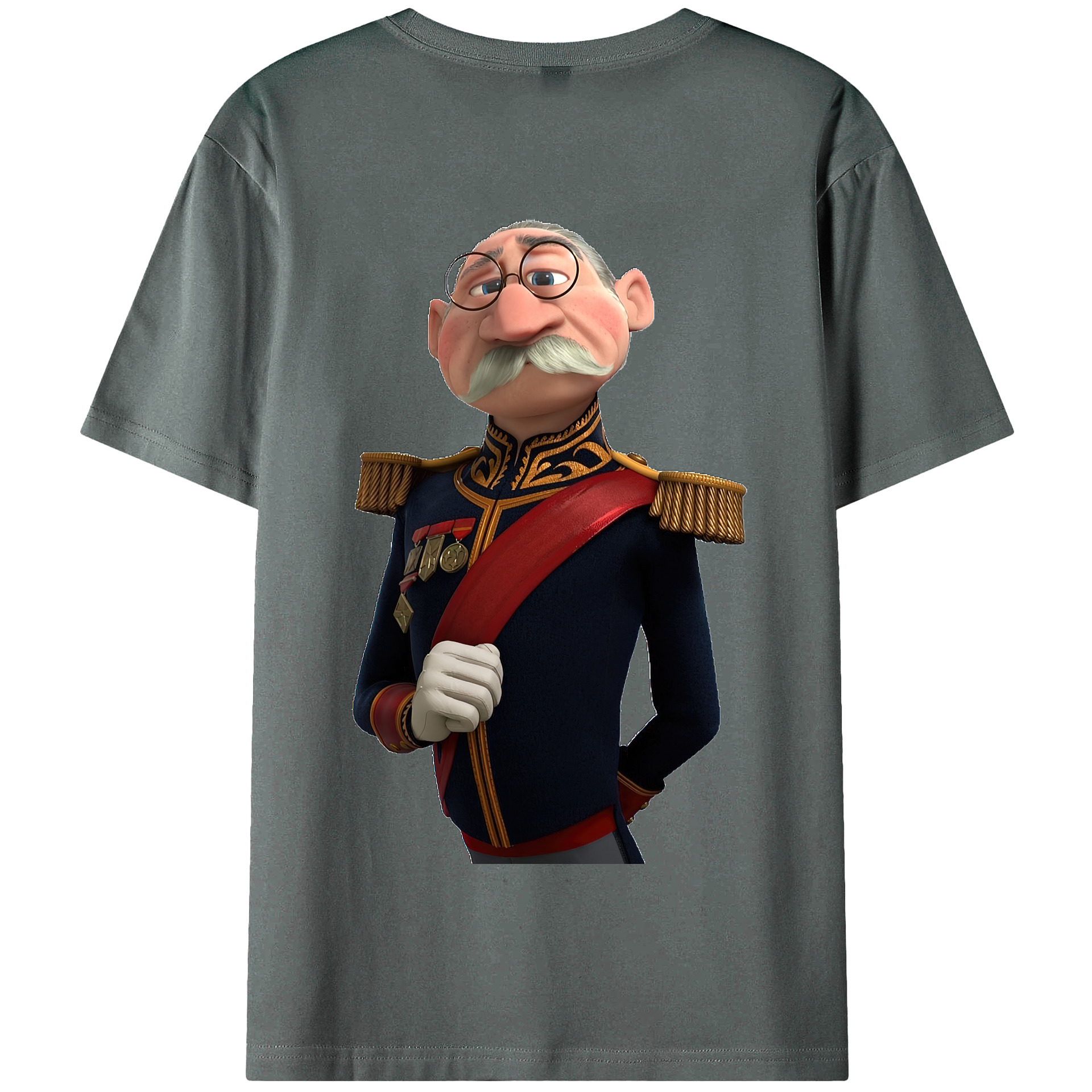 （画像用） アナと雪の女王 アンナ エルサ Frozen Anna Elsa 綿100％半袖Tシャツ（背面プリント）